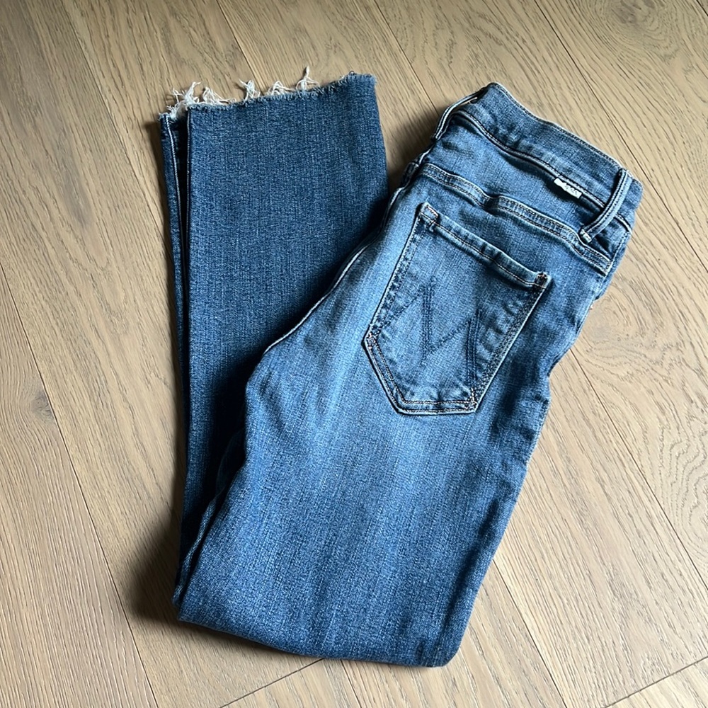 MOTHER The Insider Crop Step Fray / Girl Crush
